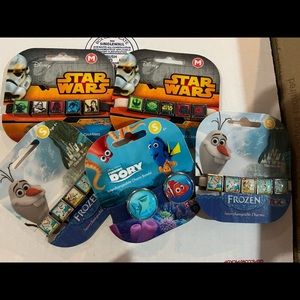 Disney bracelets set of five